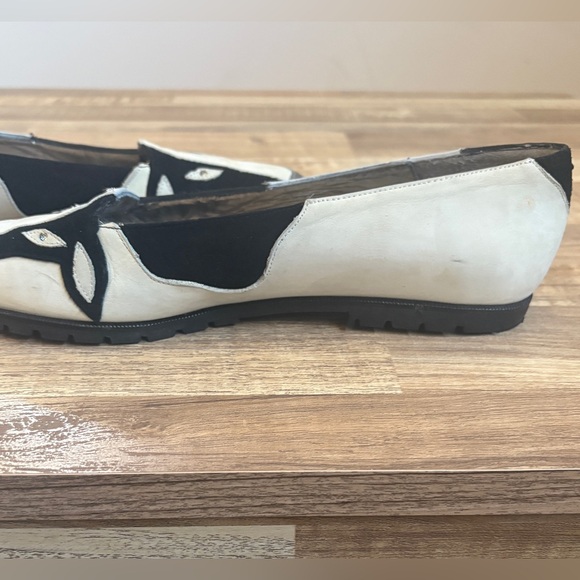 Vintage Donald Pliner Cow Print Loafers 🐄 - Picture 8 of 17